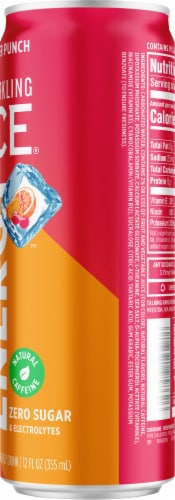 Sparkling Ice® + Energy Power Punch Energy Drink Perspective: right