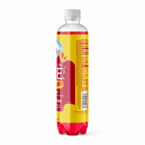 Sparkling Ice® Starburst™ Cherry Flavored Sparkling Water Perspective: right