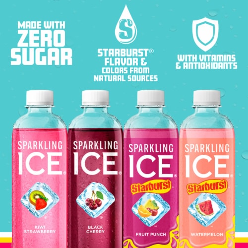 Sparkling Ice® Starburst Red Variety Pack Perspective: right