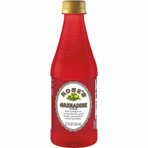 Rose's Grenadine Syrup Perspective: right