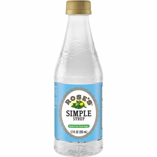 Rose's Simple Syrup Perspective: right