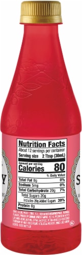 Rose's® Strawberry Syrup Perspective: right