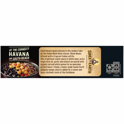 Sweet Earth Bean & Mango Cubano Frozen Meal Perspective: right