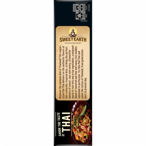 Sweet Earth Vegan Pad Thai Frozen Meal Perspective: right