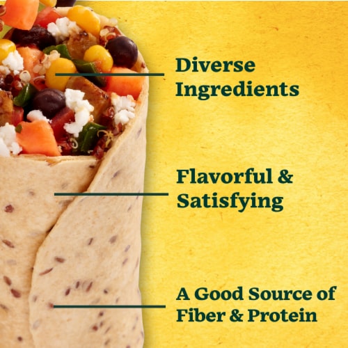 Sweet Earth Vegetarian The Peruvian Burrito Perspective: right