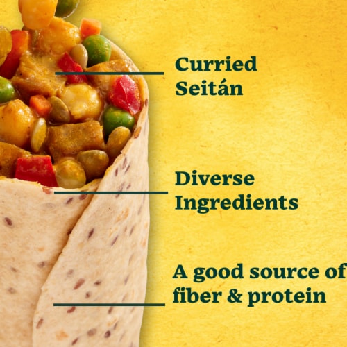 Sweet Earth Vegan The Curry Tiger Burrito Perspective: right