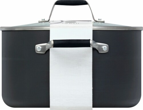 Select by Calphalon Dutch Oven - Black/Silver Perspective: right
