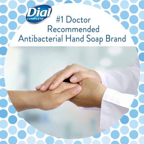Dial Complete® Fresh Pear Antibacterial Foaming Hand Soap Refill Perspective: right