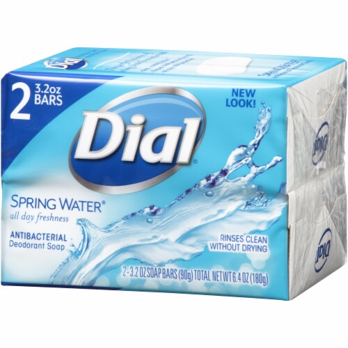 Dial Spring Water Soap Bars Perspective: right