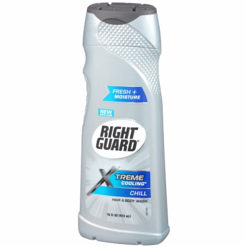 Right Guard Xtreme Cooling Hair & Body Wash Perspective: right