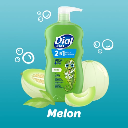 Dial® Kids Melon Body and Hair Wash Perspective: right