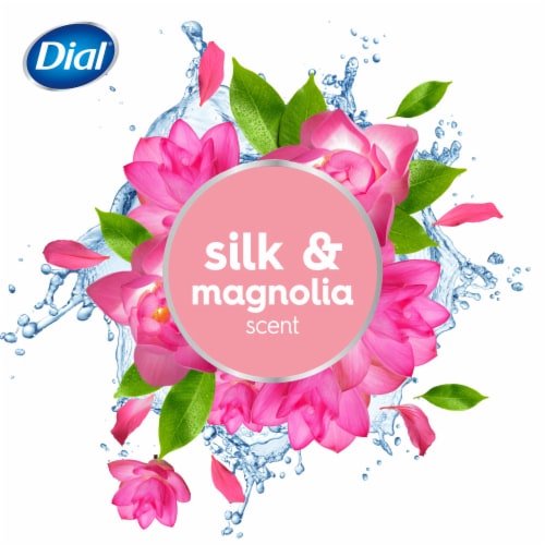 Dial® Pamper & Indulge™ Body Wash Silk & Magnolia Scent Dermatologist Tested Cleansing Perspective: right