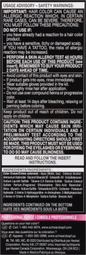 Schwarzkopf® Color Ultime® 6.86 Sparkly Light Brown Permanent Hair Color Perspective: right