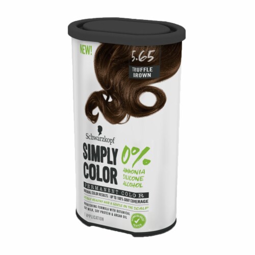 Schwarzkopf® Simply Color 5.65 Truffle Brown Hair Color Kit Perspective: right