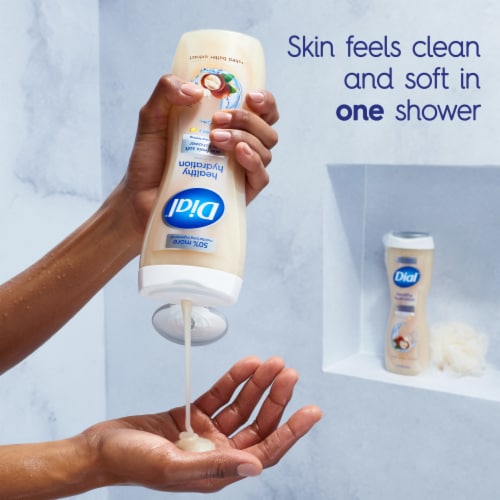 Dial® Healthy Hydration Body Wash - Shea Butter Perspective: right