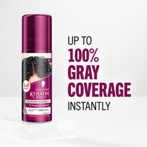 Schwarzkopf® Keratin Color Temporary Root - Black Perspective: right