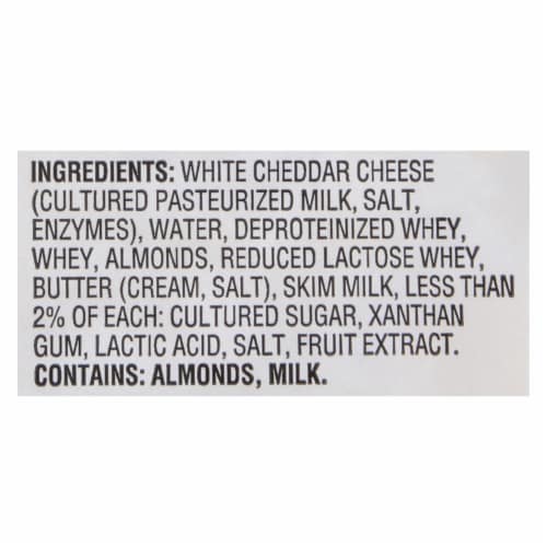 Kaukauna White Cheddar Spreadable Cheese Ball Perspective: right
