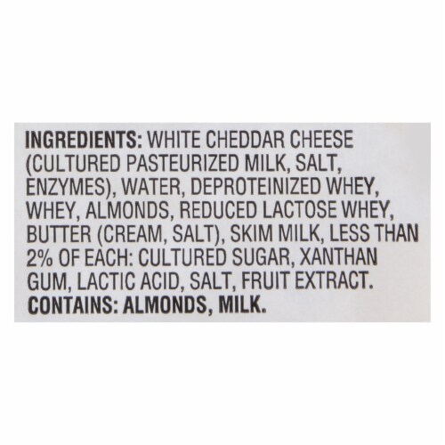 Kaukauna White Cheddar Spreadable Cheese Ball Perspective: right