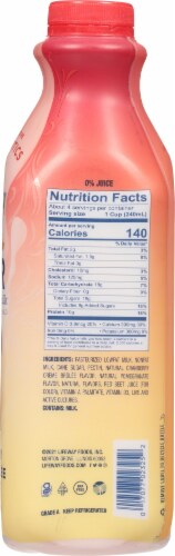 Lifeway Cranberry Crème Brulee Probiotic Low Fat Kefir Drink Perspective: right