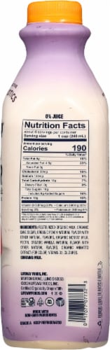 Lifeway® Organic Peach Kefir Cultured Whole Milk Perspective: right