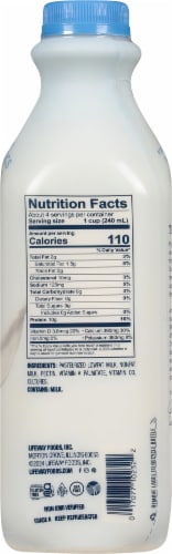 Lifeway® Plain Probiotic Low Fat Kefir Drink Perspective: right