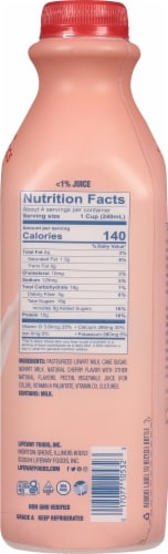 Lifeway® Cherry Probiotic Low Fat Kefir Drink Perspective: right