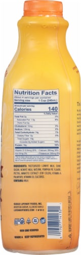 Lifeway® Limited Edition Pumpkin Spice Lowfat Kefir Perspective: right