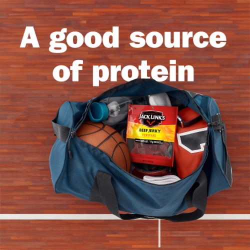 Jack Link's® Teriyaki Beef Jerky Perspective: right