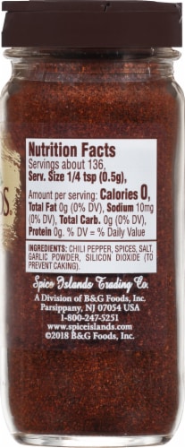 Spice Islands Chili Powder, Kosher Perspective: right