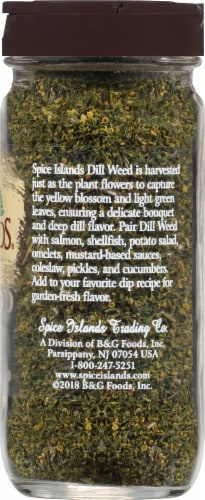 Spice Islands Dill Weed, Kosher Perspective: right