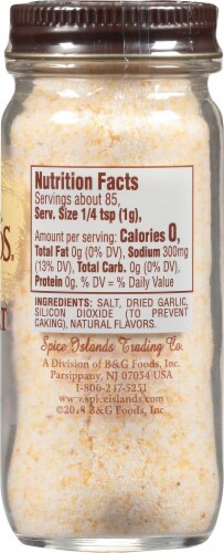 Spice Islands Garlic Salt Shaker Perspective: right