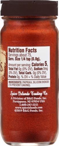 Spice Islands Smoked Paprika, Kosher Perspective: right