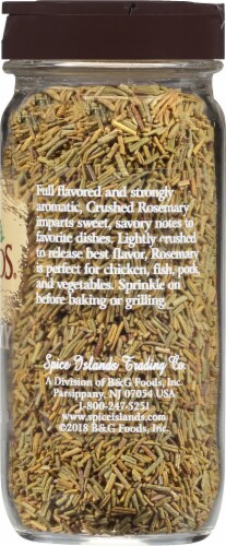 Spice Islands Crushed Rosemary, Kosher Perspective: right