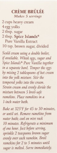 Spice Islands Pure Vanilla Extract Perspective: right