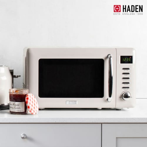 Haden Dorset Microwave - Putty Perspective: right