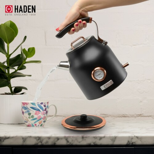 Haden Heritage Stainless Steel Cordless Electric Kettle - Turquoise, 1.7 L  - Kroger