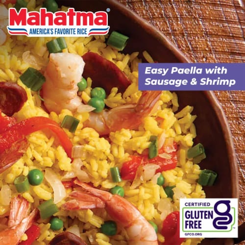 Mahatma Seasoned Yellow Rice Perspective: right