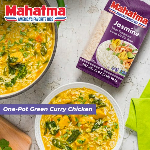 Mahatma Thai Jasmine Long Grain Rice Perspective: right