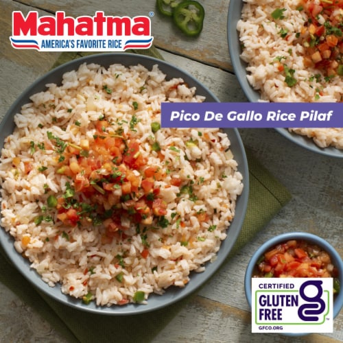 Mahatma Enriched Extra Long Rice Perspective: right