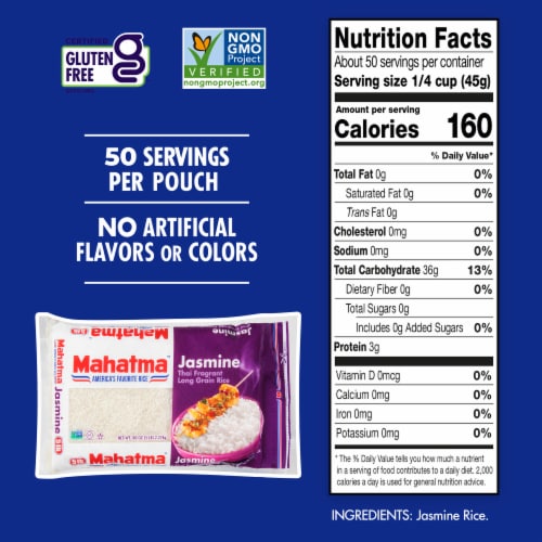 Mahatma Gluten-Free Thai Jasmine Rice Perspective: right