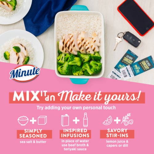 Minute® Gluten-Free Instant White Rice Perspective: right