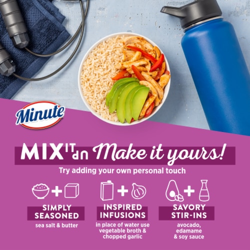 Minute® Gluten-Free Instant Brown Rice Perspective: right