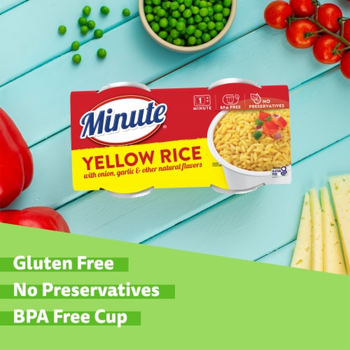 Minute® Gluten-Free Ready to Serve Yellow Rice Perspective: right