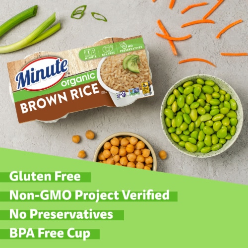 Minute™ Organic Ready to Serve Brown Rice Cups Perspective: right