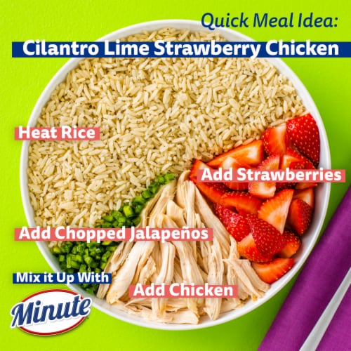 Minute® Cilantro & Lime Jasmine Rice Perspective: right