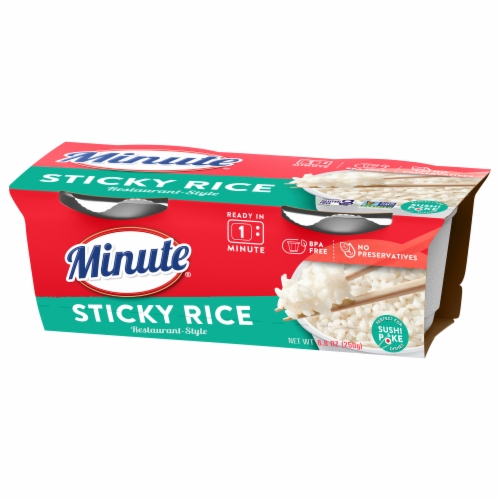 Minute® Restaurant Style Microwave Sticky Rice Perspective: right