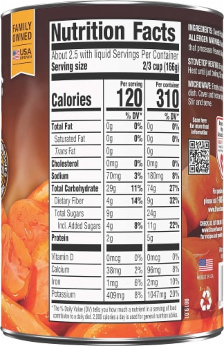 Bruce's® Cut Sweet Potato Yams in Syrup Perspective: right
