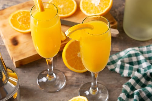 Opera Prima Mimosa Sparkling Ready-to-Drink Cocktail Perspective: right