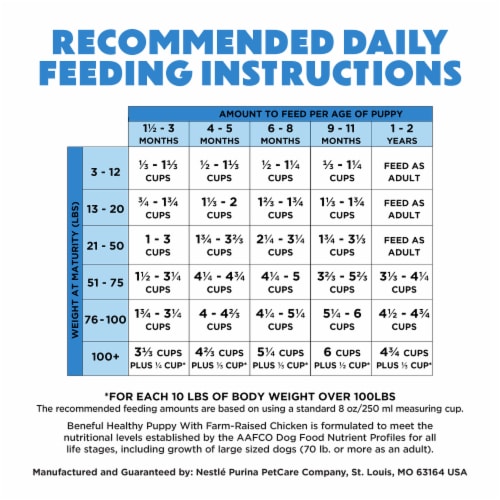 Purina Beneful Healthy Puppy Natural High Protein Puppy Dry Dog Food With Farm-Raised Chicken Perspective: right