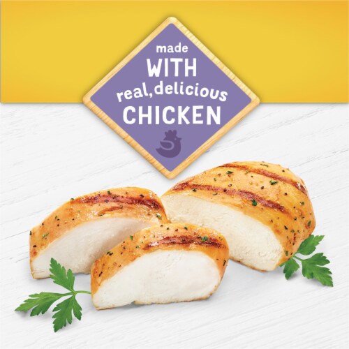 Purina Kitten Chow Chicken Flavor Dry Kitten Food Perspective: right